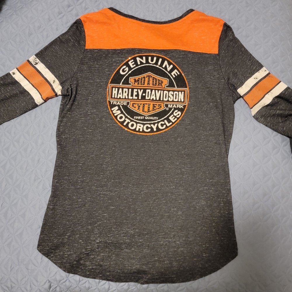Womens Harley Davidson Henley